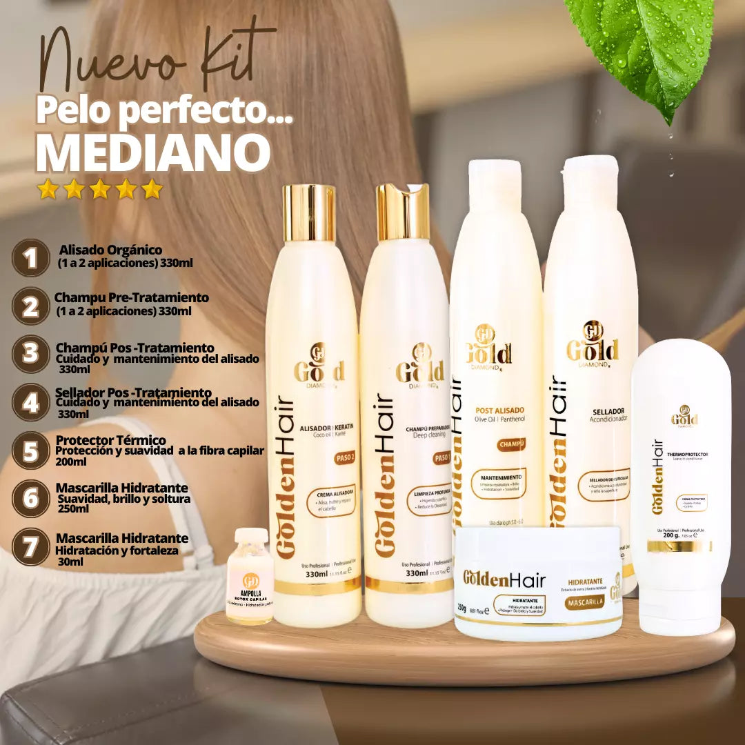 Kit pelo perfecto MEDIANO