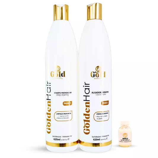 Kit Alisado | Keratin GoldenHair | Sin formol